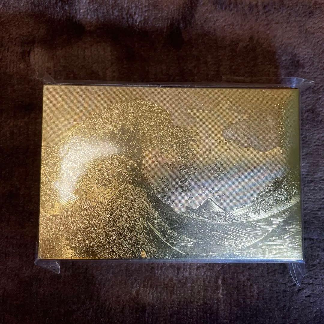 葛飾北斎 富嶽三十六景 ゴールド トランプ