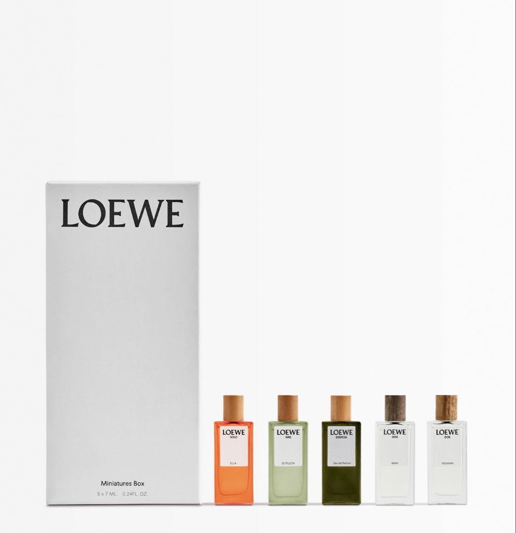 LOEWE ミニチュア香水セット 5本入り LOEWE（ロエベ） 並行輸入品 香水 レディース 001 ミニ香水セット 15ml