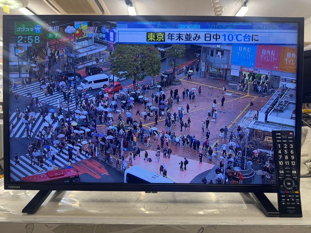 手渡し価格 F116 美品 TOSHIBA 32S24 32型 液晶テレビ - メルカリ