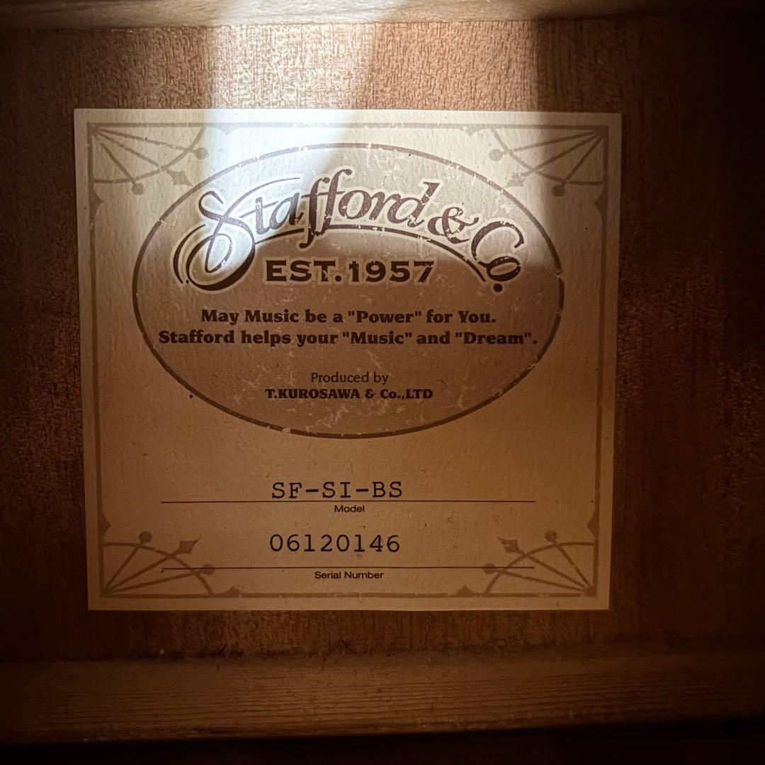 Stafford スタッフォード エレアコ カート・コバーン SF-SI-BS - メルカリ