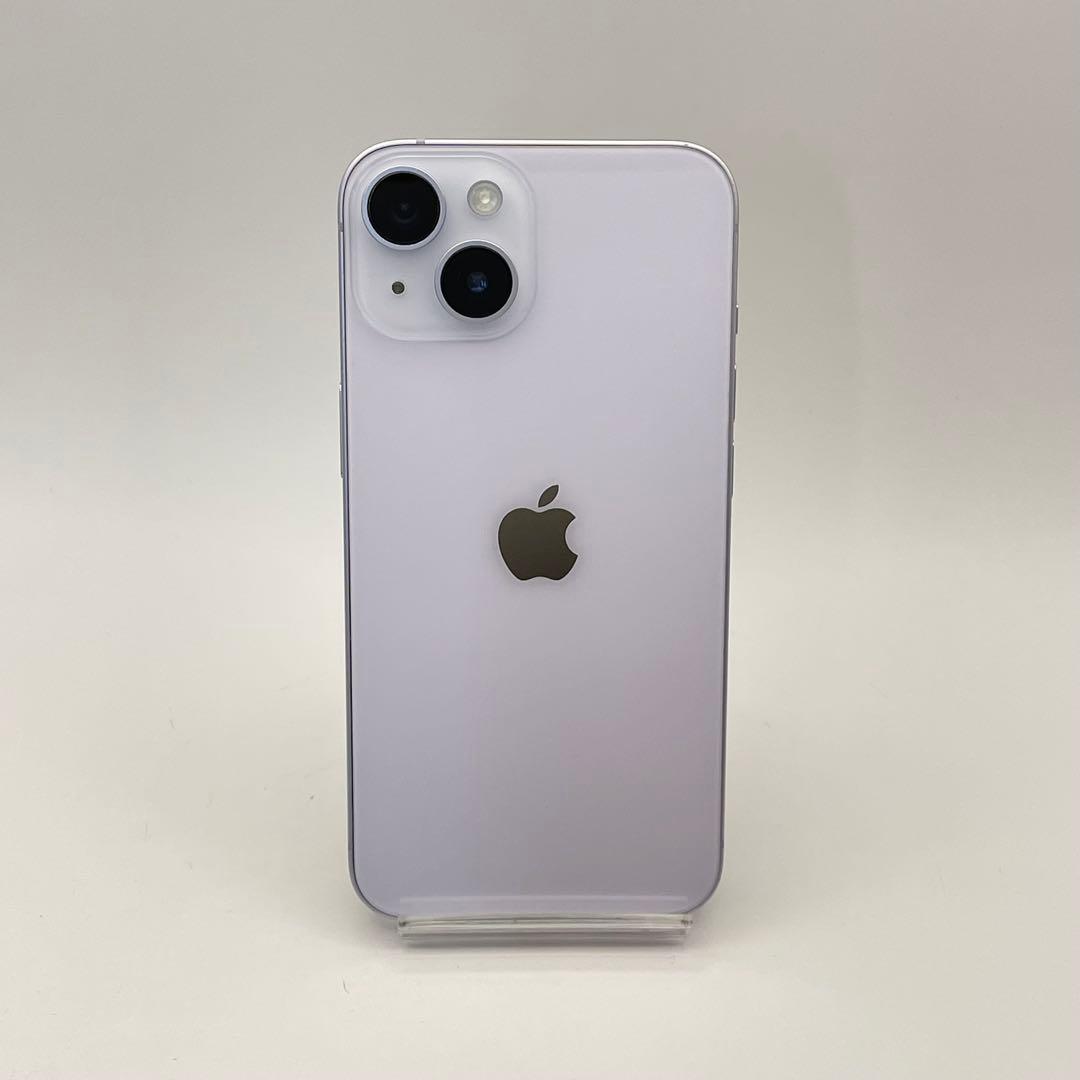iPhone 14 128GB 大容量バッテリー新品100% SIMフリー 紫 - メルカリ