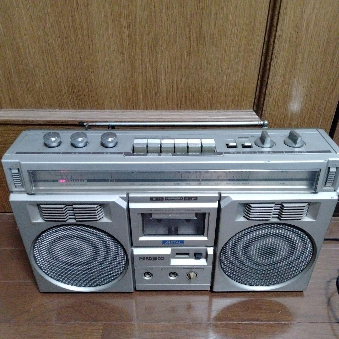 レトロ】HITACHI 日立 PERDISCO TRK-7800 ラジカセ - メルカリ