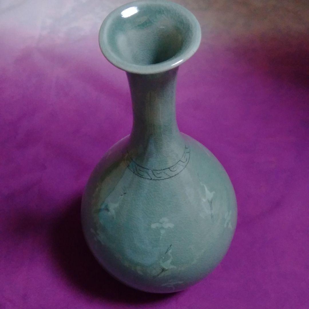 最終価格】未使用 熊津窯 高麗青磁の壺 - メルカリ
