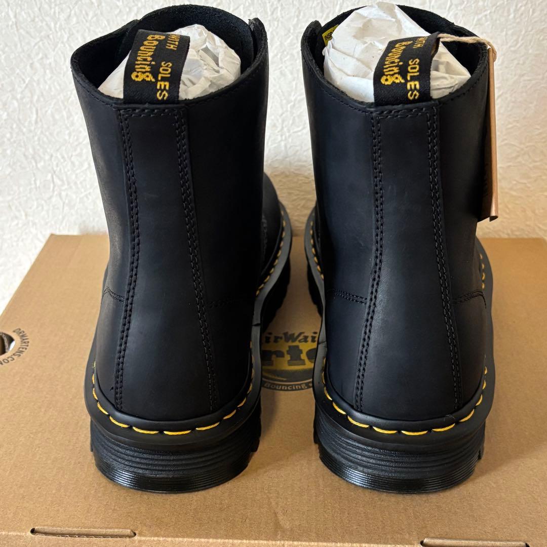 ドクターマーチン レースレスブーツ ZEBZAG UK7 ブラック ゴア - メルカリ
