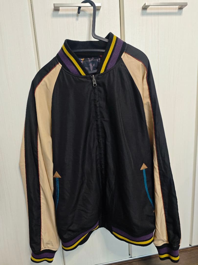 JOJOグラム コラボ ジョルノ・ジョバァーナスカジャケットglamb ジョジョ glamb（グラム） glamb Giorno Giovanna ska JKT ジョルノ