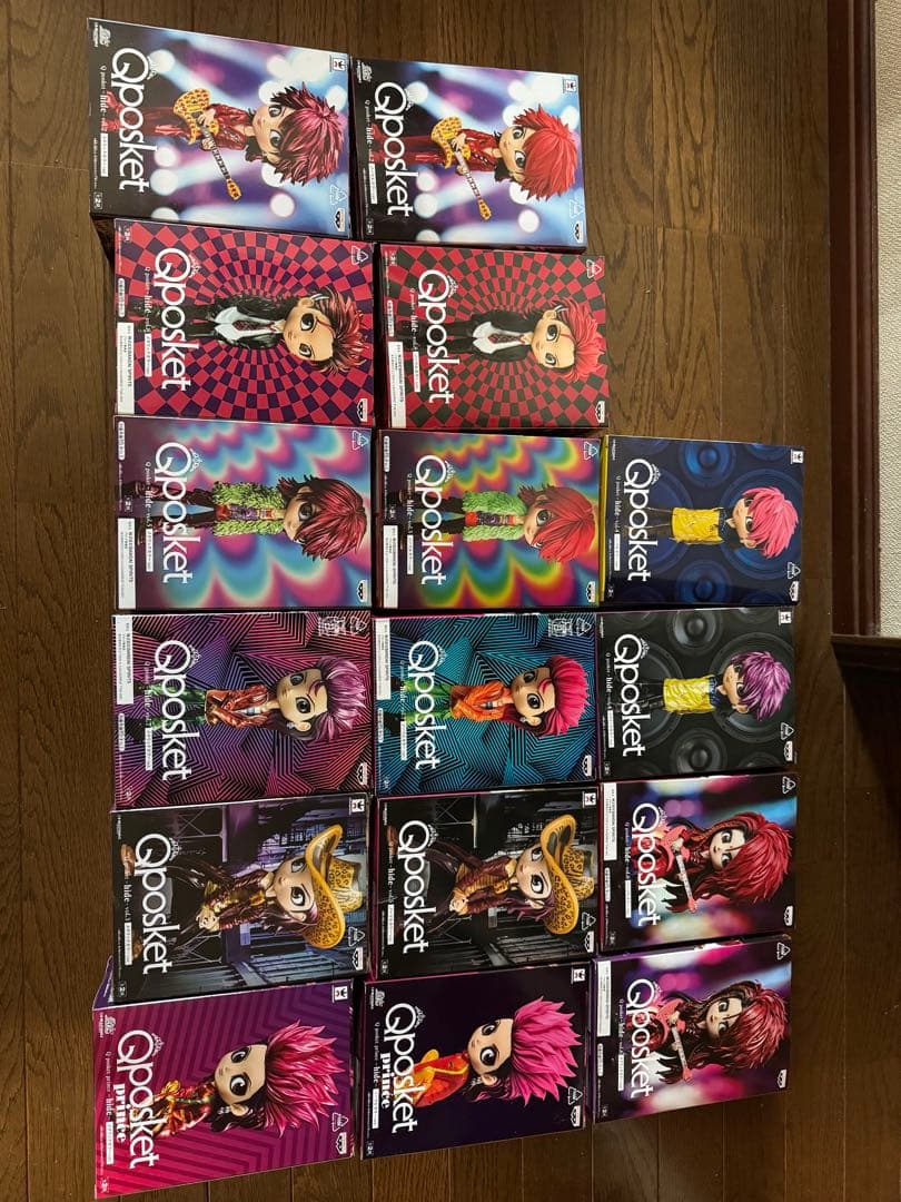 HIDE Qposket フィギュア ノーマル メタリックコンプ 16体セット Qposket hide フィギュア オールコンプ 16点セット - メルカリ