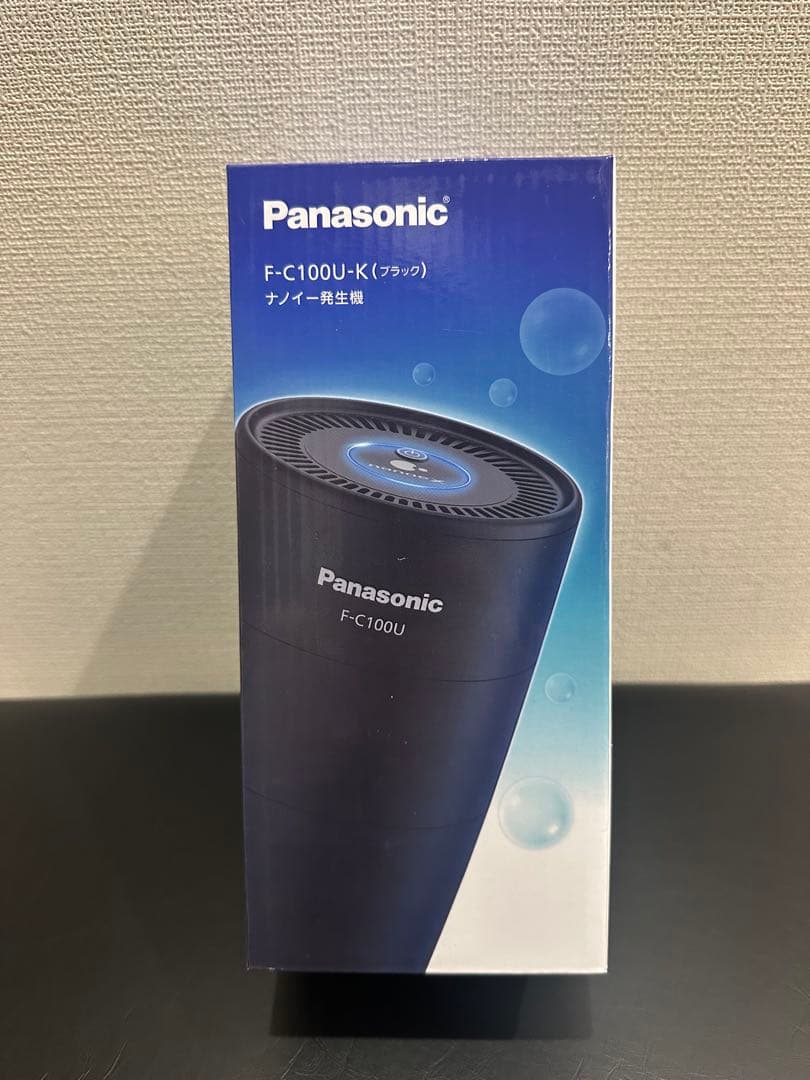 新品未使用　Panasonic パナソニック　ナノイー発生機 Panasonic（パナソニック） ナノイーX発生器 ブラック (適用畳数：1畳