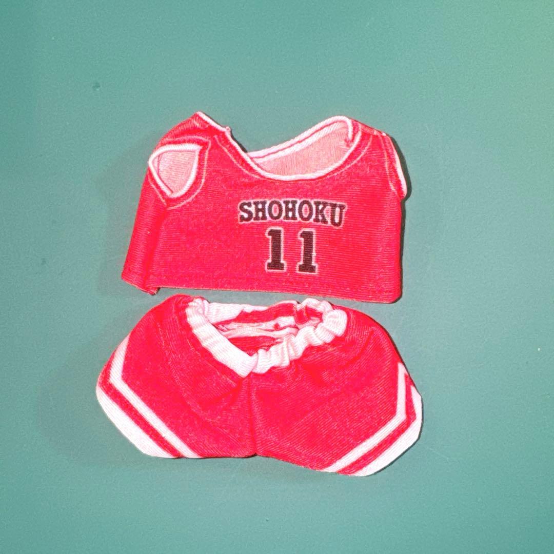 セール中！スラムダンク 流川楓 10cm ぬいぐるみ ユニフォーム追加可能