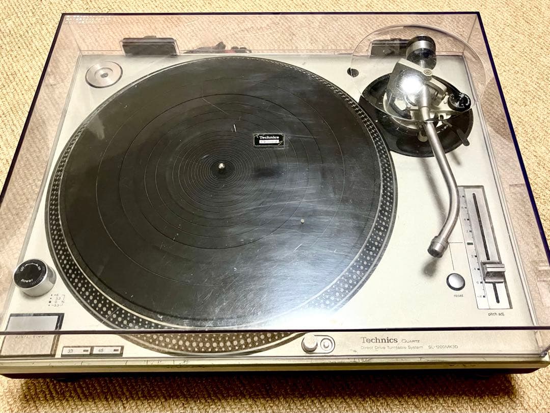 Technics SL-1200MK3D テクニクス 蓋、説明書、備品付き L108683971