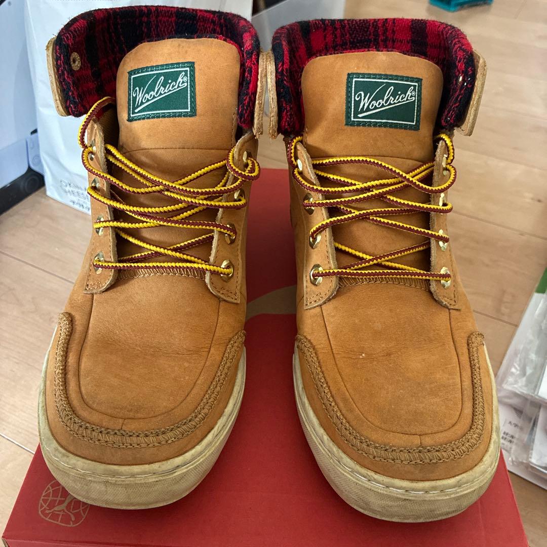 Timberland（ティンバーランド）とWoolrichのコラボレーション靴