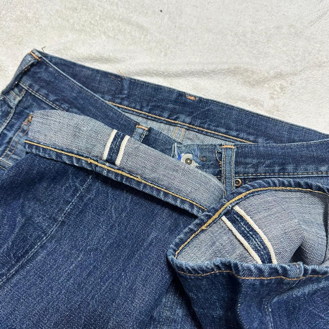 warehouse ヒゲ ハチノス 色落ちvintage アメカジ デニムパンツ - メルカリ