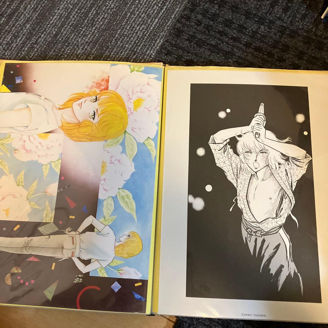 竹宮惠子 森川久美 木原敏江 山岸凉子 B4サイズ イラスト