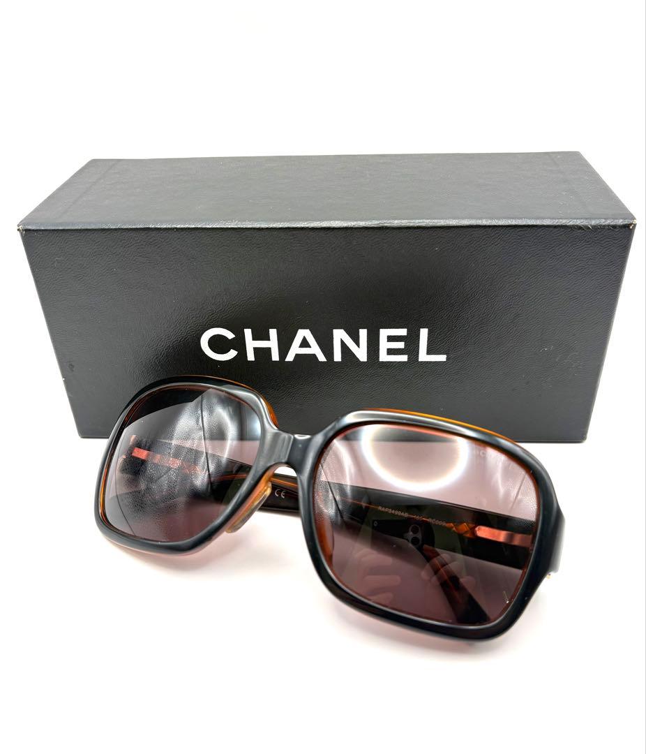 箱付き CHANEL シャネル サングラス マトラッセ ココマーク - メルカリ