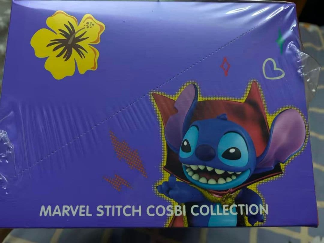 海外限定品 cosbiマーベル×スティッチ8種セットシュリンク付き未開封品