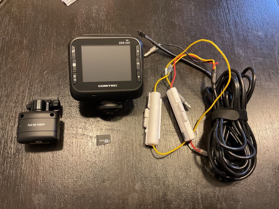 コムテック ドライブレコーダー ZDR037 360度 2カメラ リアカメラ コムテック（Comtec） 360°撮影 ドライブレコーダー ZDR037 リアカメラ