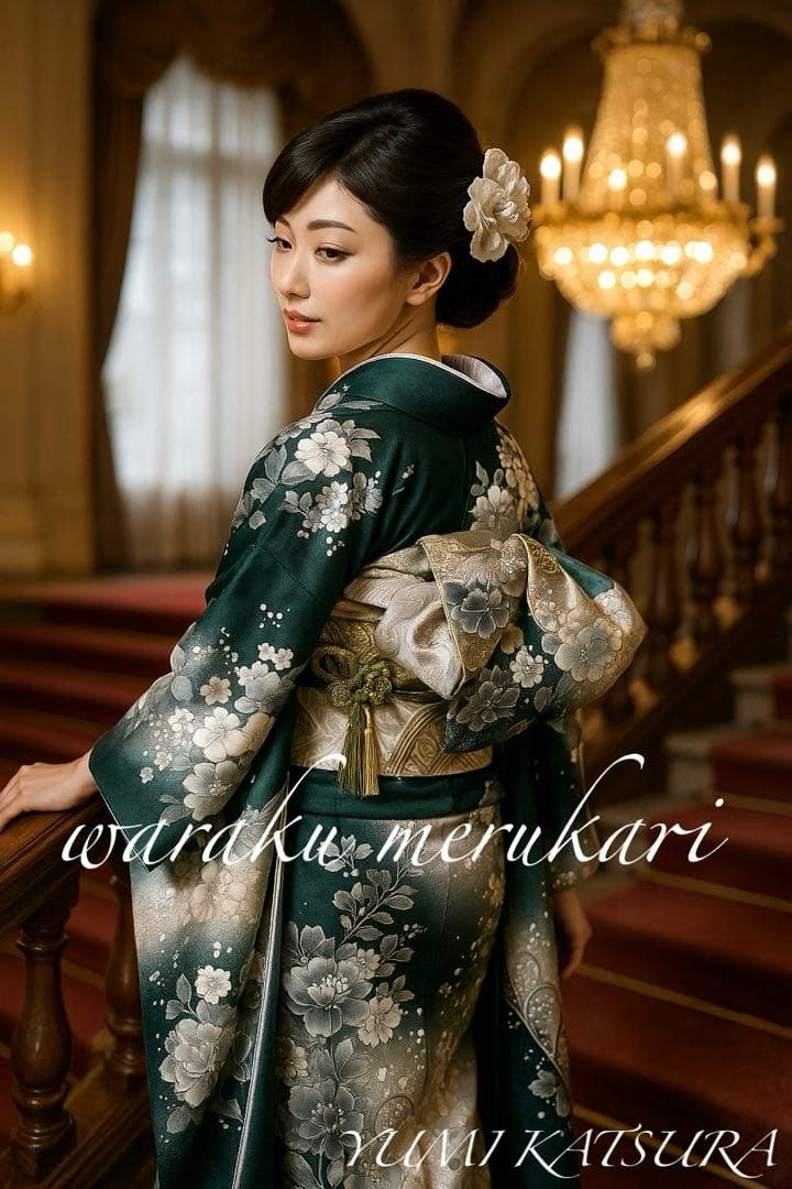 ♦︎豪華絢爛♦︎桂由美振袖一式♦︎銀彩加工♦︎お誂え♦︎オーダー