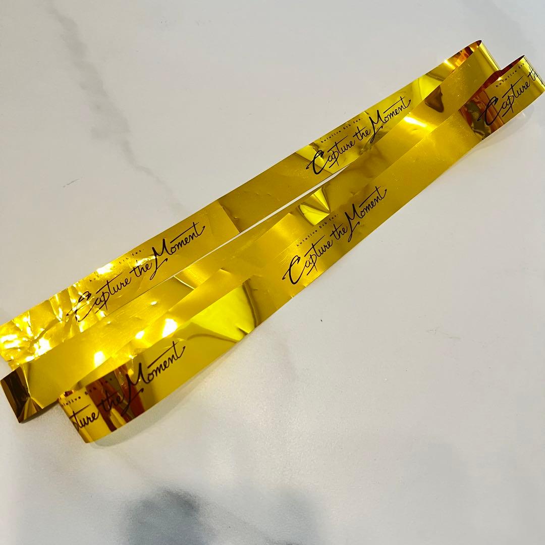 ホロライブ 5th フェス 金&銀テープ Capture the moment - メルカリ