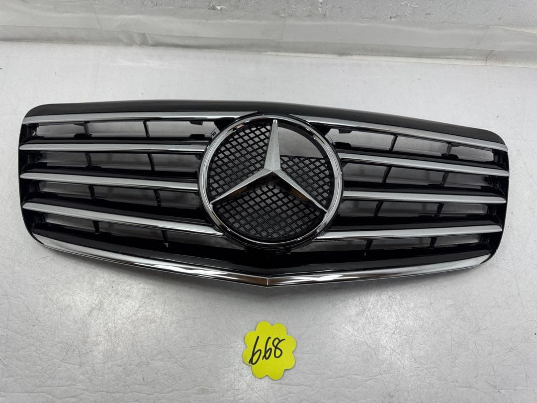 ベンツ Eクラス W211 後期 SLルックグリル ブラック BENZ メルセデス ベンツ W211 Eクラス 後期用 メッキブラック センター