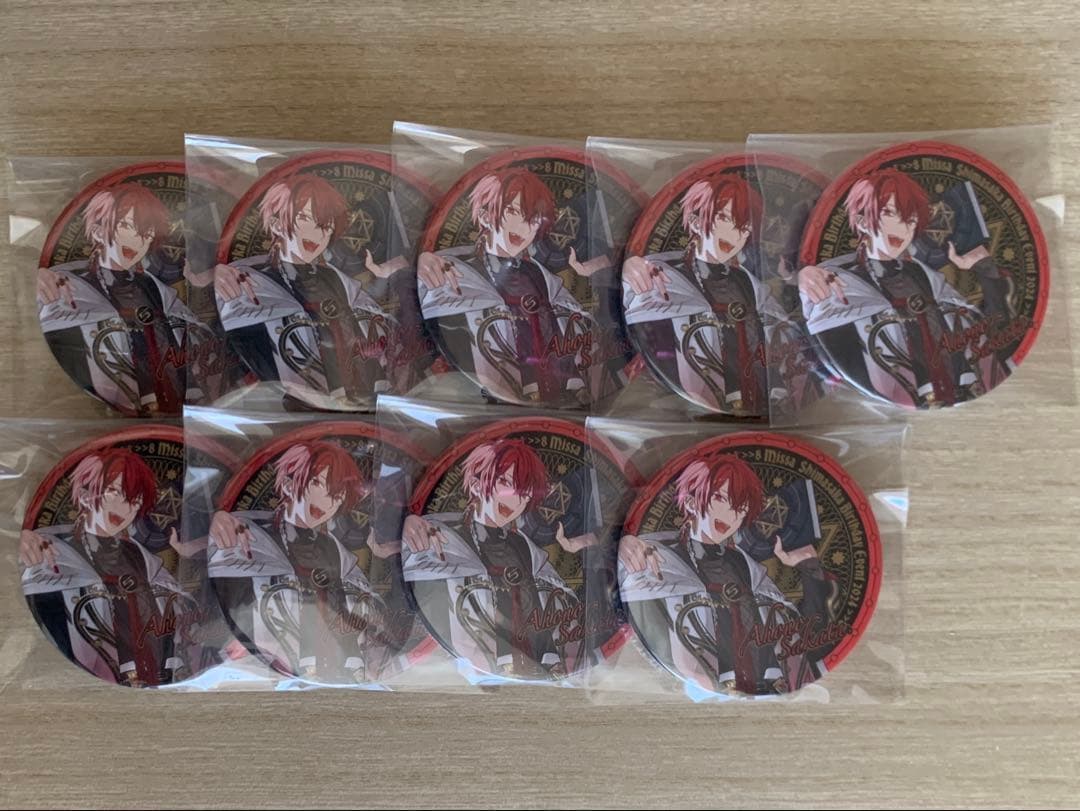 浦島坂田船 しまさか2024等身 教祖 あほの坂田。 缶バッジまとめ