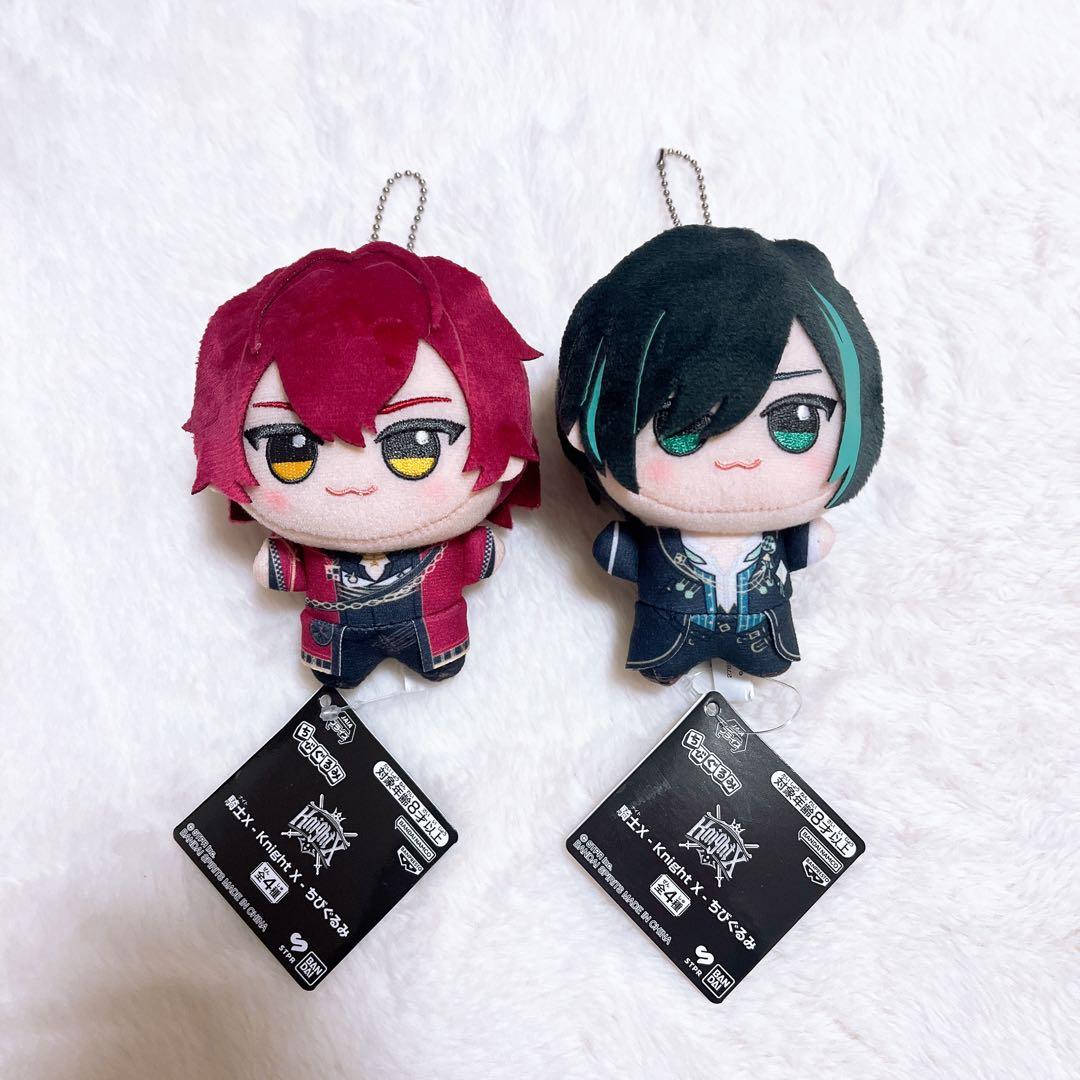 騎士X knightX ちびぐるみ ばぁう＆しゆん - メルカリ