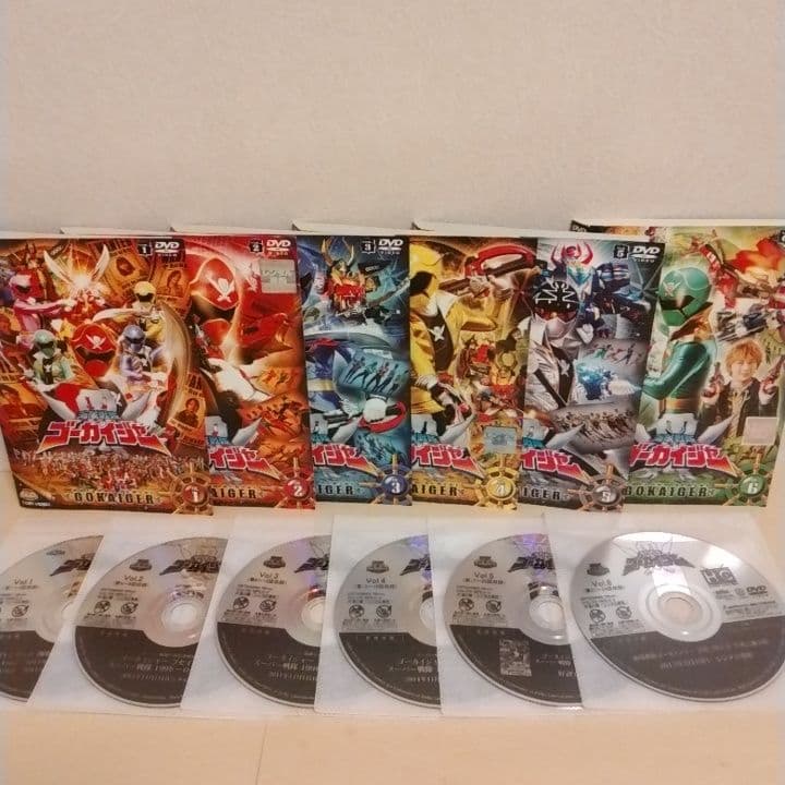 海賊戦隊 ゴーカイジャー DVD 全巻セット (Vol.1～Vol.12) - メルカリ