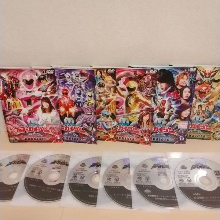 海賊戦隊 ゴーカイジャー DVD 全巻セット (Vol.1～Vol.12) - メルカリ