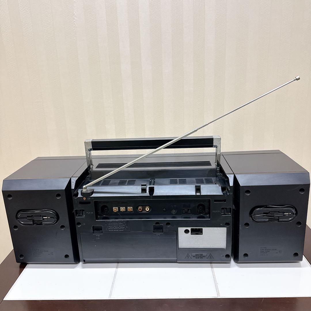 AIWA CA-W9 分離型ラジカセ FM/AM受信OK 上級モデル 昭和レトロ