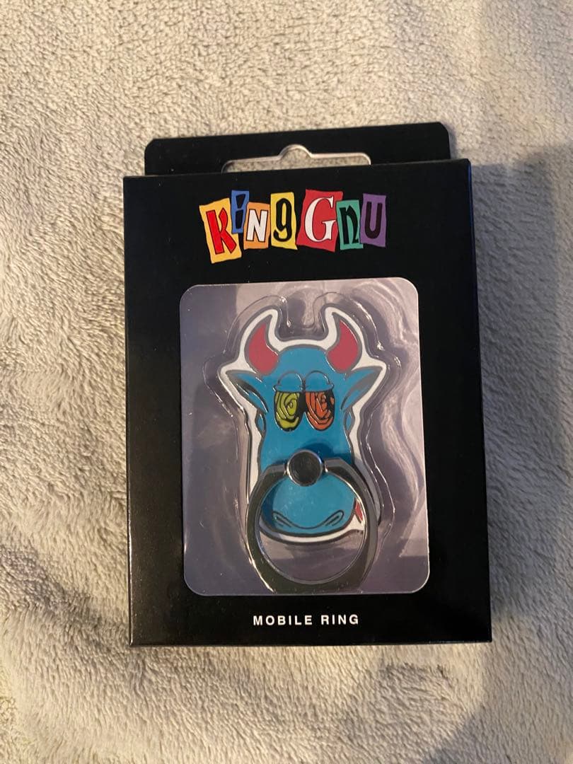 King Gnu スマホリング BLUE - メルカリ