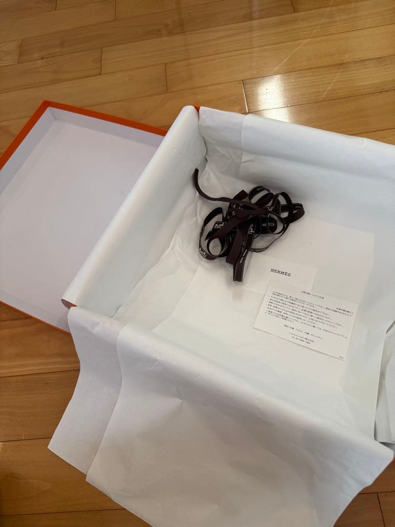 エルメス ガーデンパーティ 30 空箱 リボン - メルカリ
