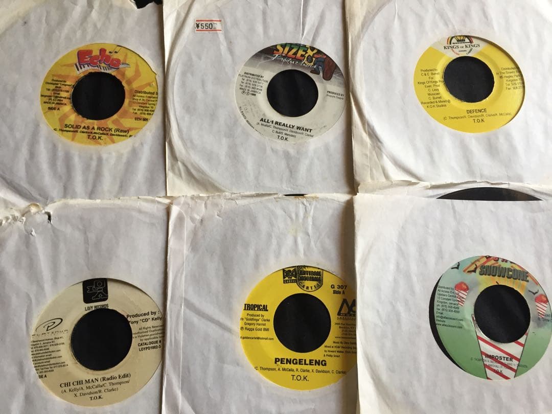 ☆T.O.K 7EP19枚セット まとめ☆レゲエ ダンスホール [QZRG0] - メルカリ