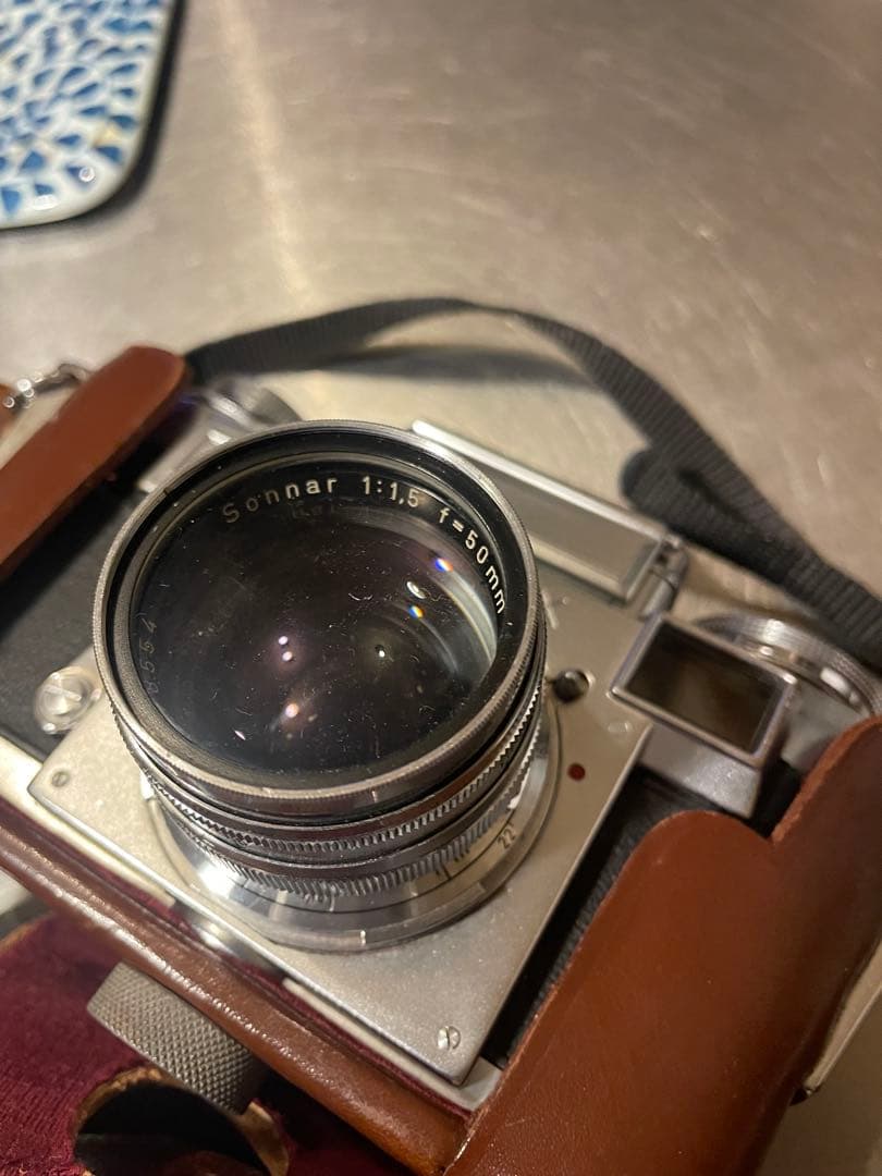 ジャンク品】Contax カメラ レンズ sonner1:1.5f=50mm - メルカリ