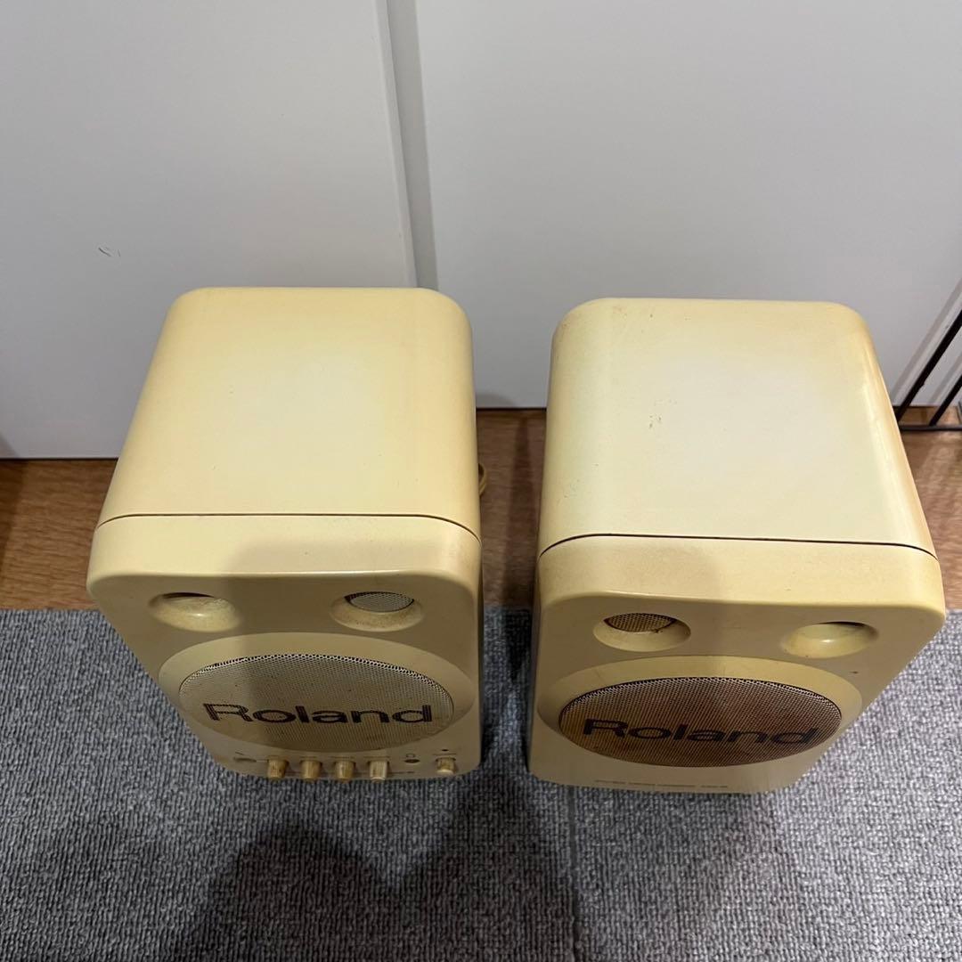 Roland ステレオ マイクロ モニター スピーカー MA-8 - メルカリ