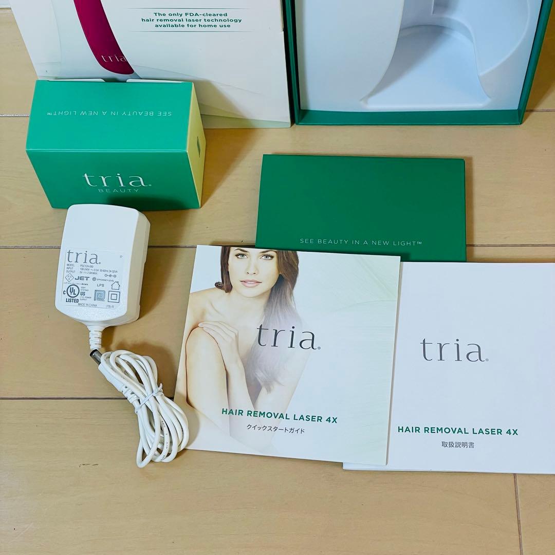 《最新モデル》【新品同様品】トリア tria パーソナルレーザー 4X ピンク