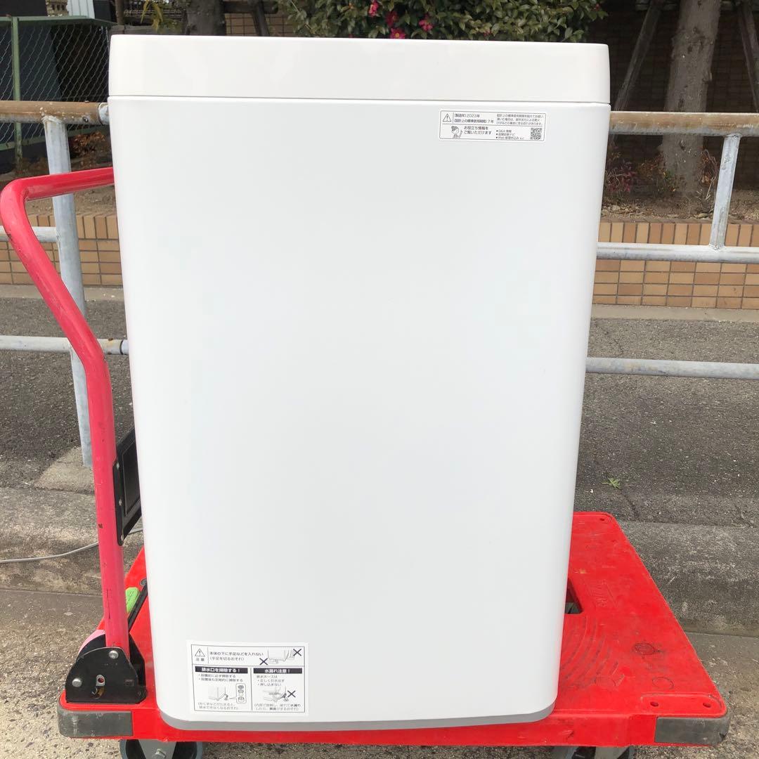 ①SHARP 縦型洗濯機 6.0kg ES-GE6G-T 2023年製