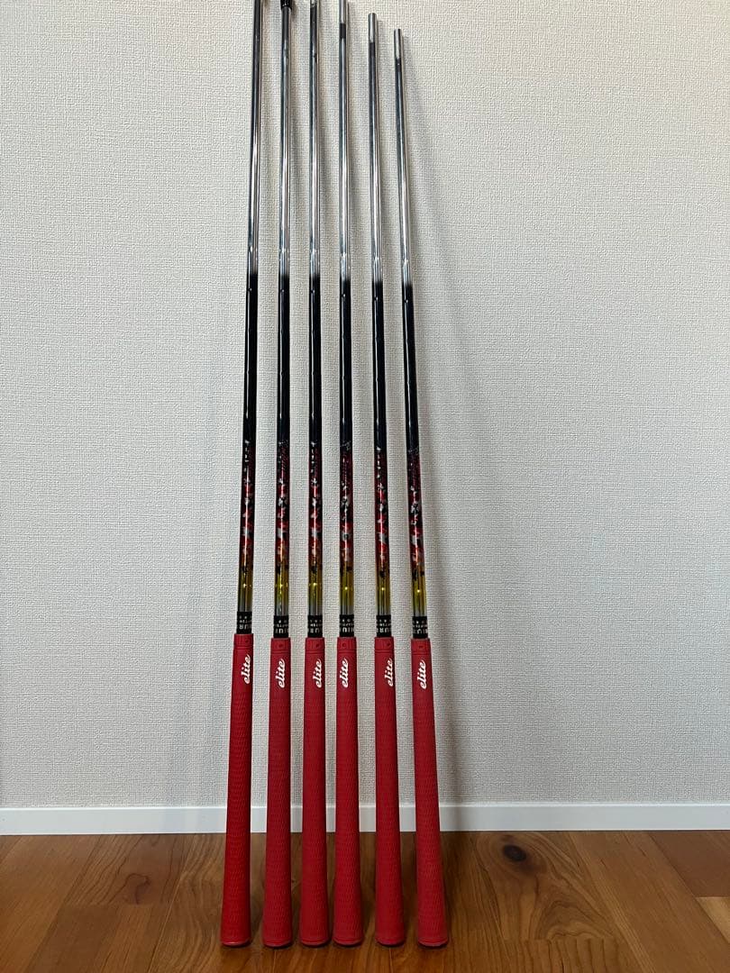 MIURA M-90 シャフト 6本セット 赤グリップ $_12.JPG?set_id=880000500F