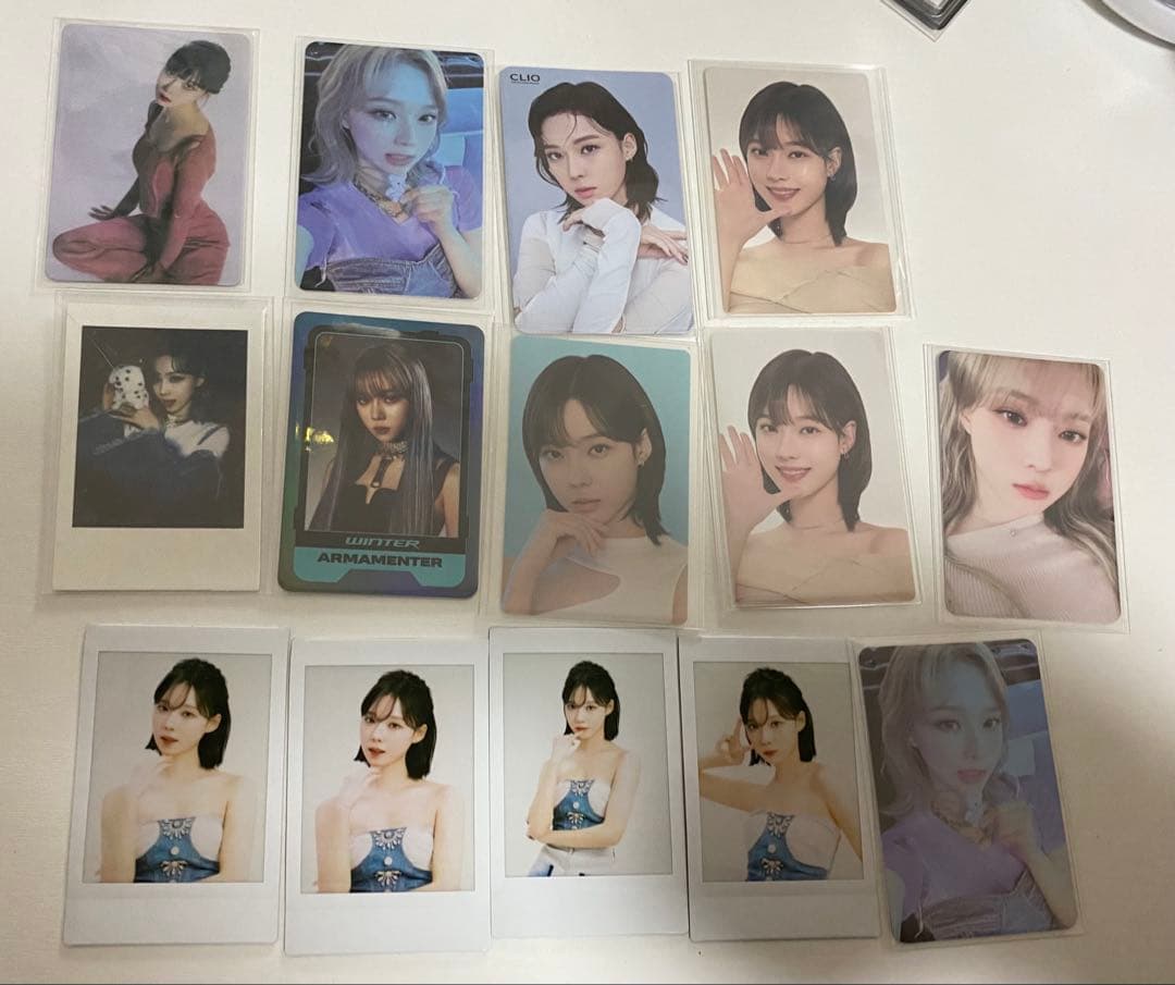 aespa ウィンター トレカ セット - メルカリ