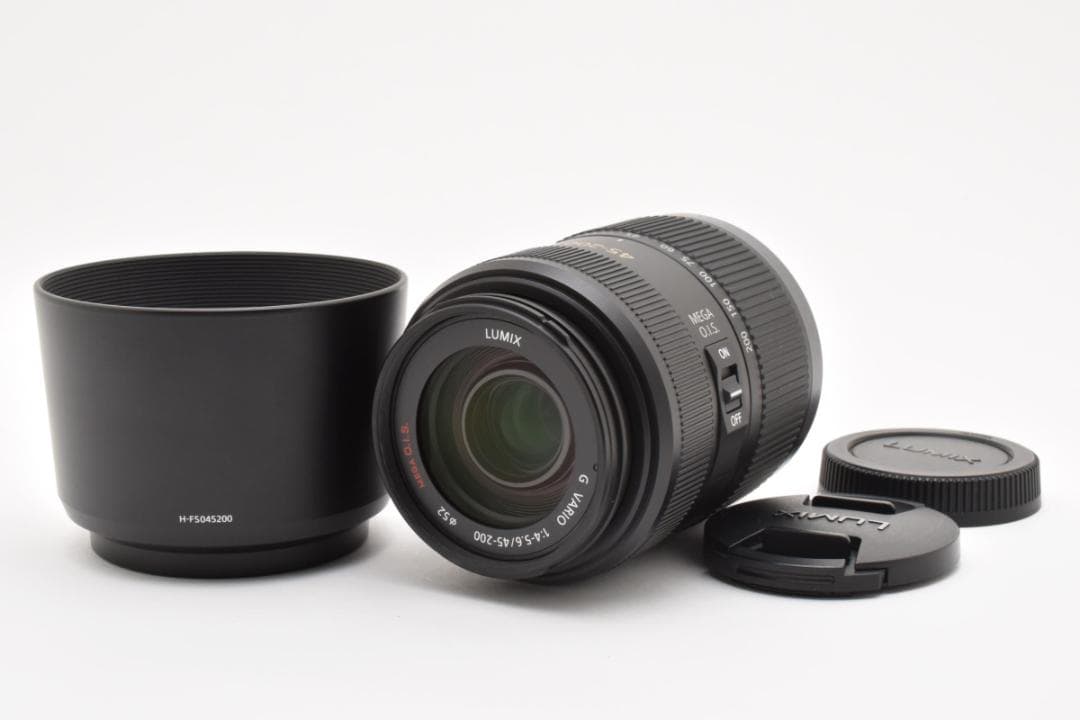 ■美品■パナソニック LUMIX G VARIO 45-200mm LUMIX Gシリーズ パナソニック 望遠レンズ Panasonic G VARIO 45-200mm