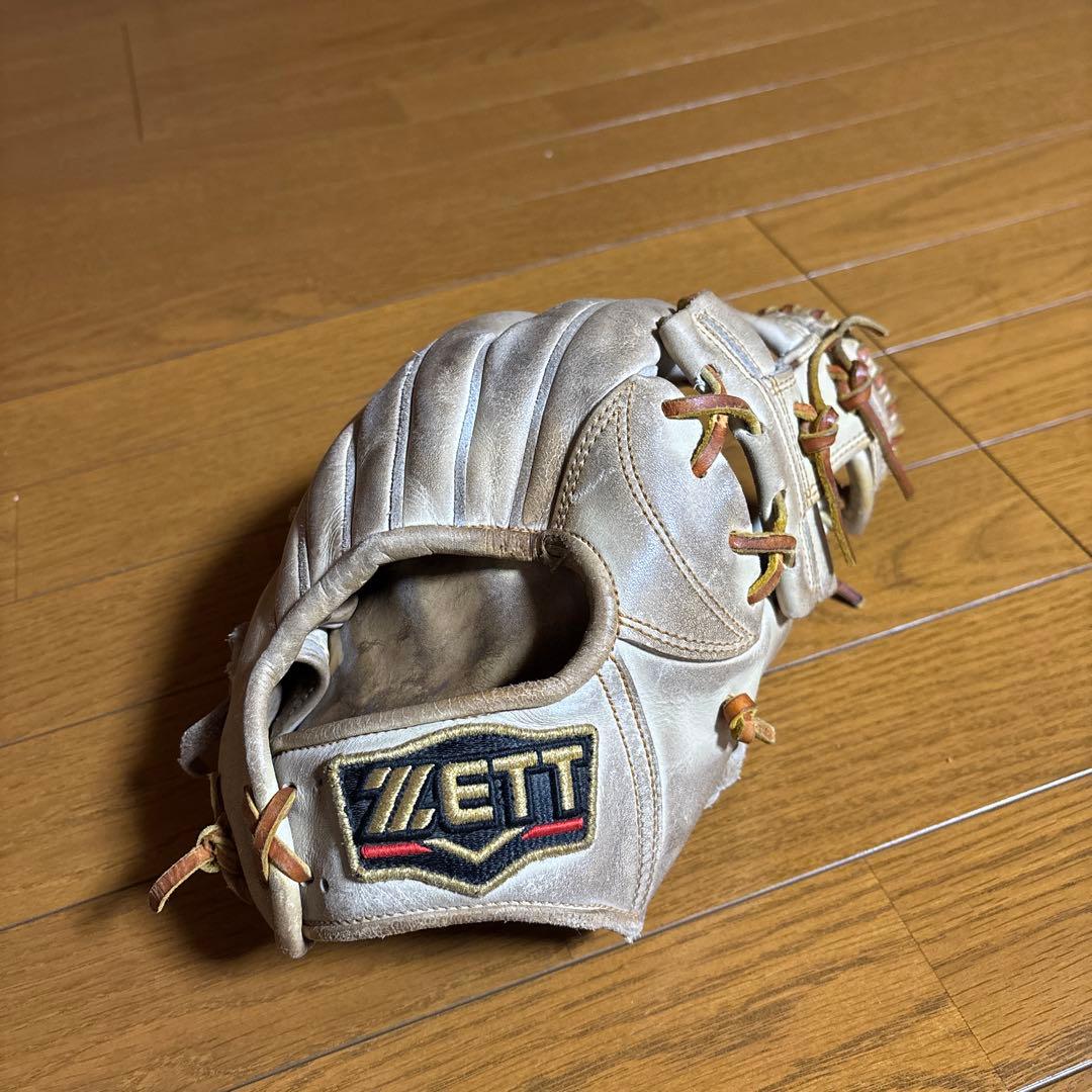 ETT 硬式グローブ ベージュ ゼット（ZETT）（メンズ）硬式 グローブ グラブ 二塁手・遊撃手用 野球