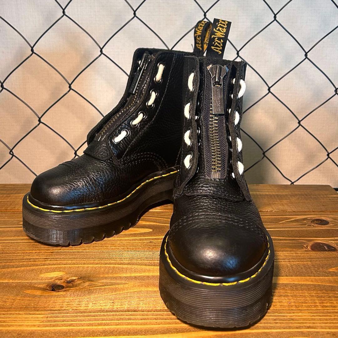 Dr.Martens SINCLAIR ジャングルブーツUK3 厚底 黒 - メルカリ