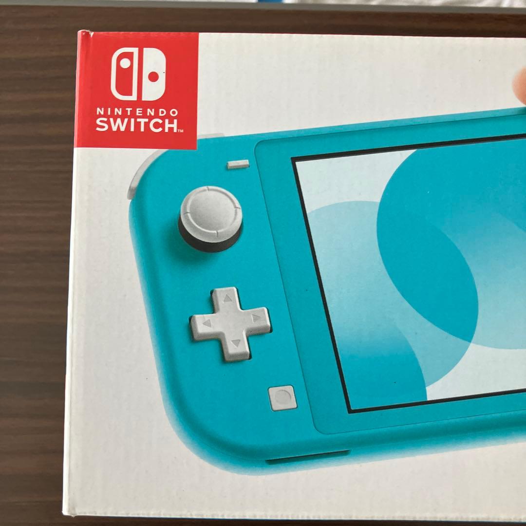 程度良好！Nintendo Switch Lite ターコイズ 本体 ケース付き