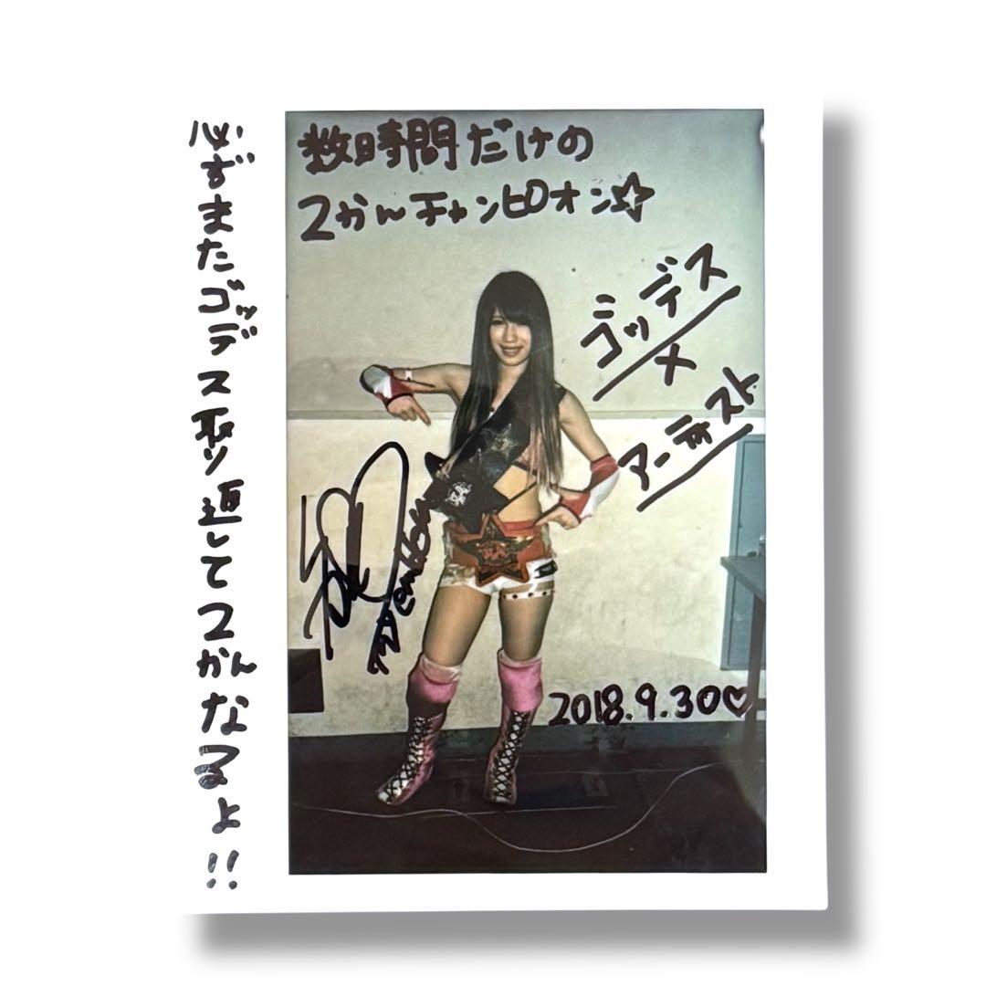 STARDOM 鹿島沙希 直筆サイン入りアクリルパネル Yahoo!オークション