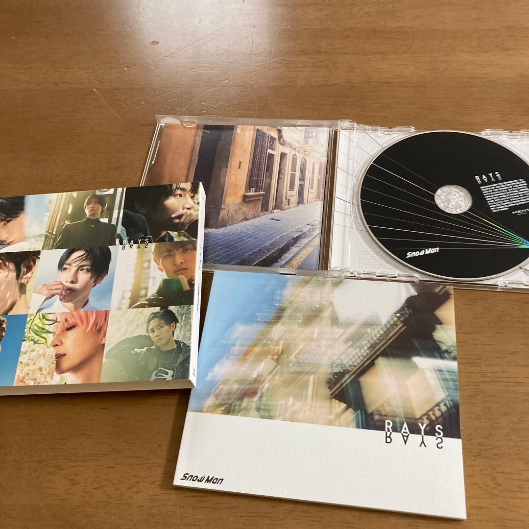 Snow Man RAYS CD 特典ブックレット付き - メルカリ