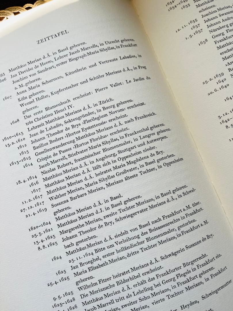 M.S. Merian お花図鑑 2冊 ヴィンテージ洋書 インゼル 初版1966