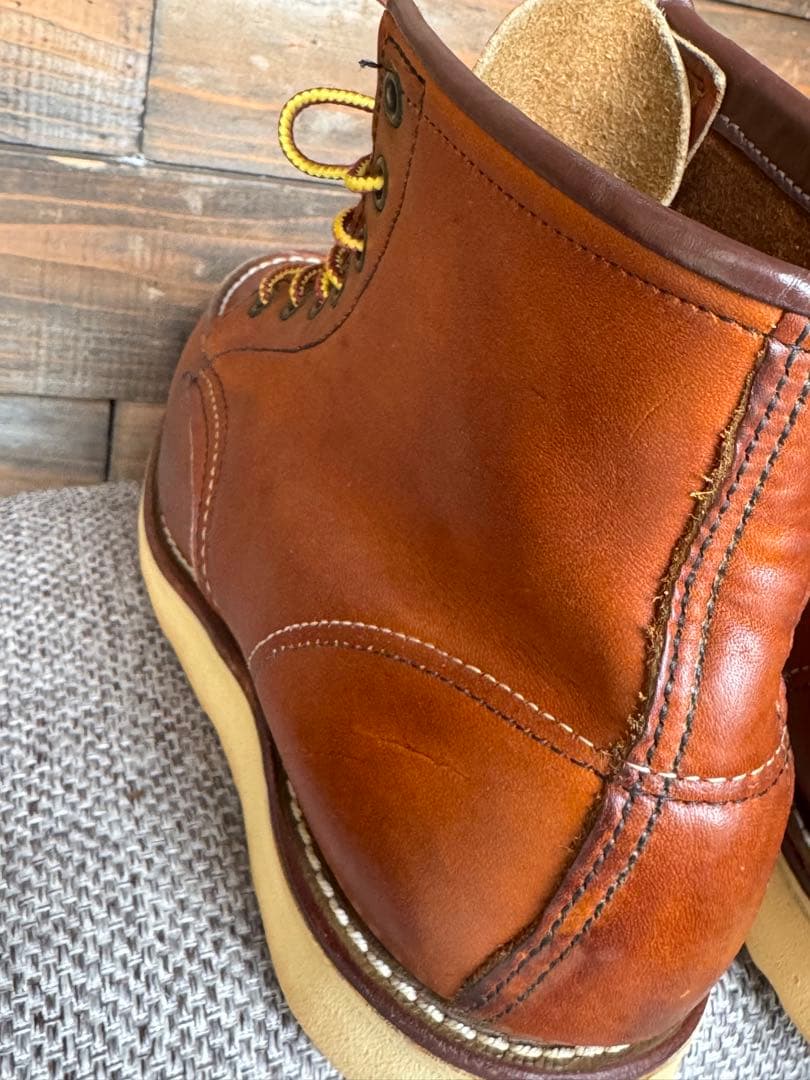 【極美品　縦羽タグ】99’s REDWING 875 US7½ 25.5cm