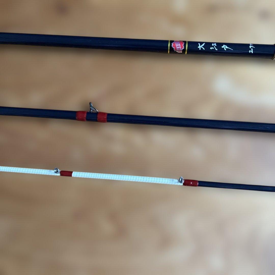 櫻井漁具　ヘチ竿NEWカーボン大江戸　2.7ｍ