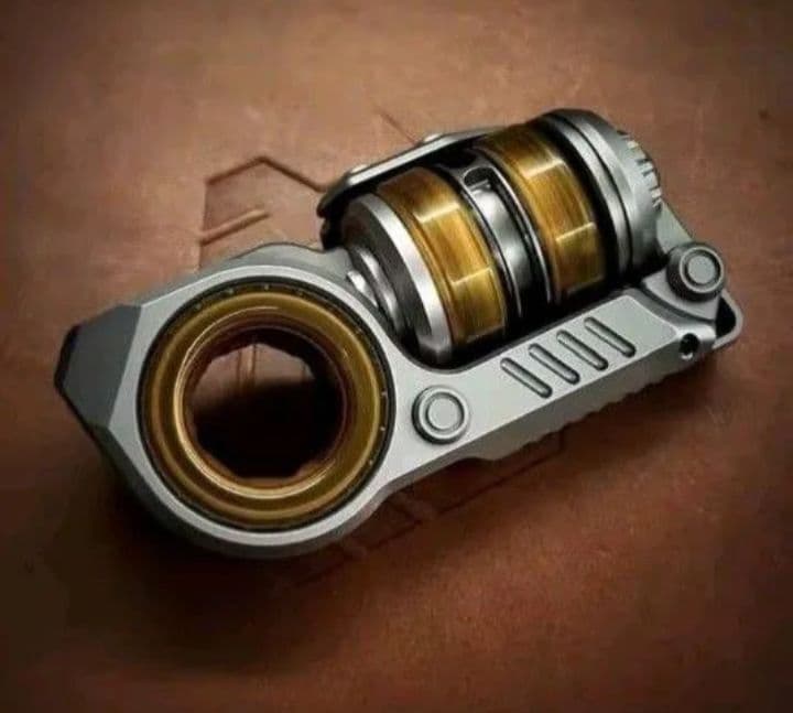 音叉内蔵 フィジェットトイ グレネード型EDC スライダーガンfidgettoy