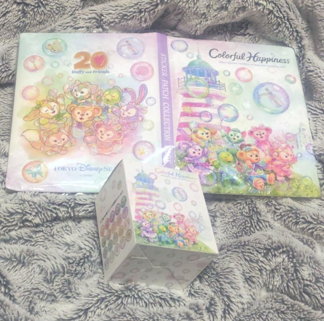 ワッペンホルダー＆ワッペンコンプリートセット♥ダッフィー♥カラフル