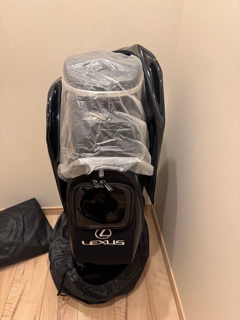 未使用シーリグ付き非売品！ご成約者用レクサス ゴルフキャディバック
