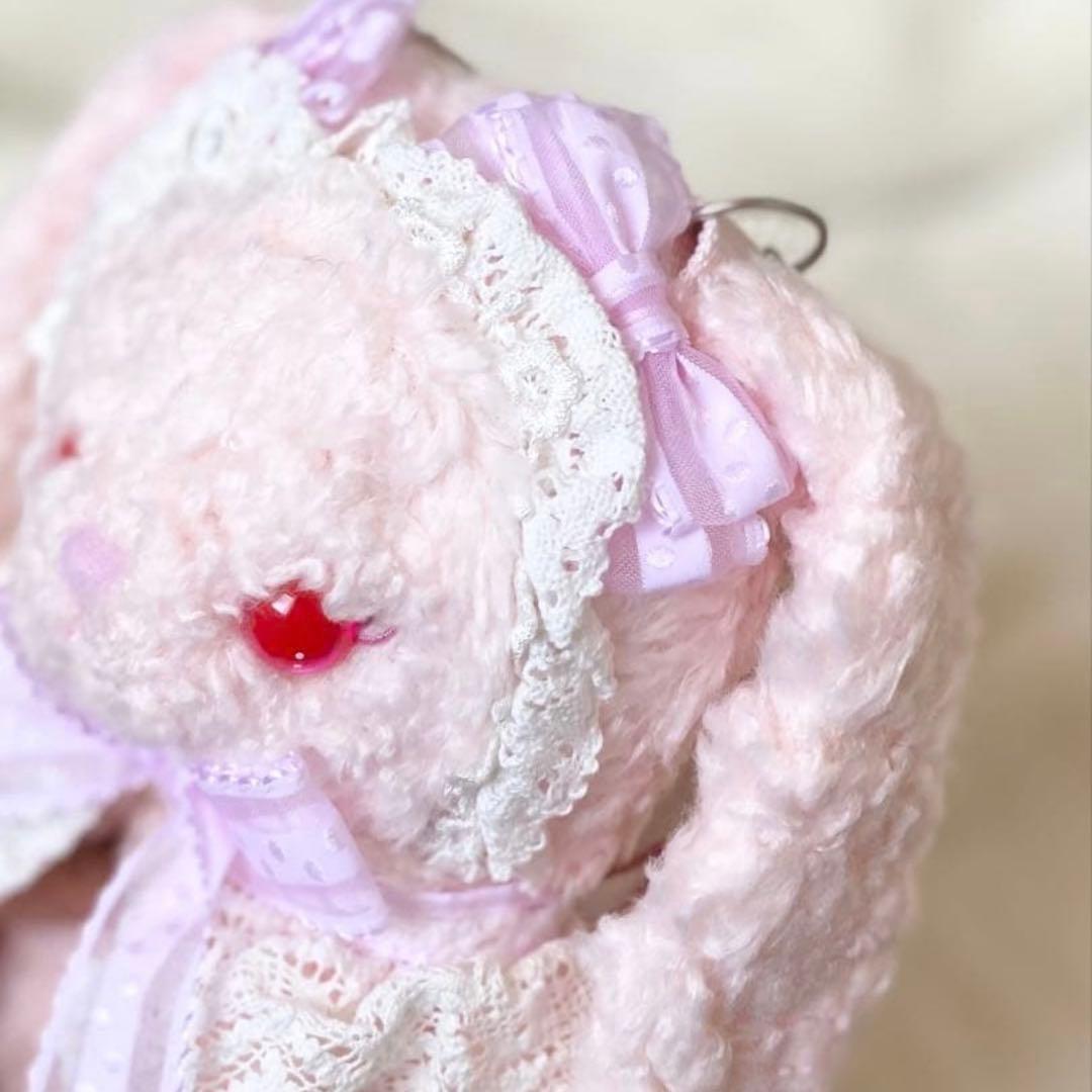 ベイビーザスターズシャインブライト うさくみゃ ポシェット ピンク