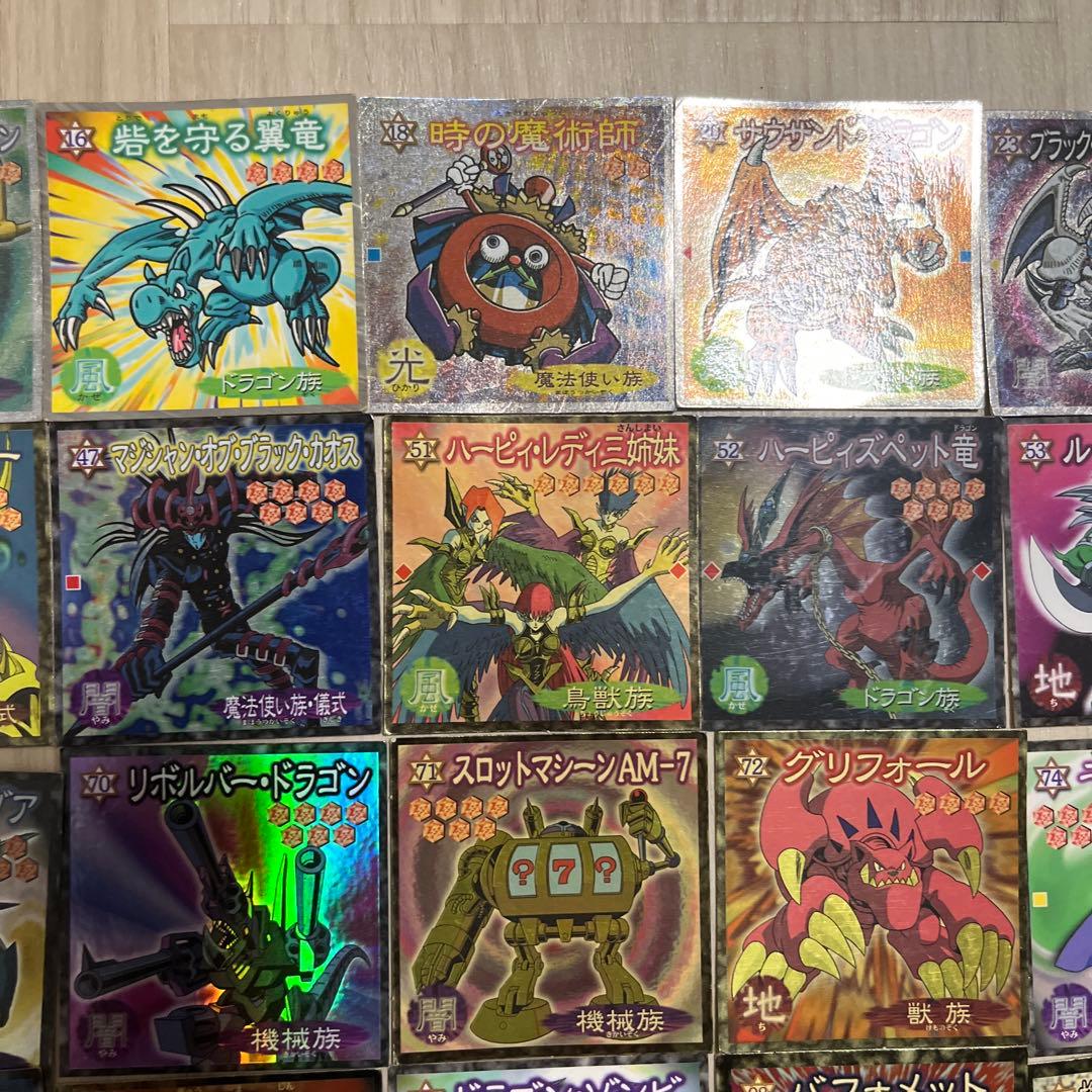 遊戯王 シール 森永製菓 ウエハース ブラックマジシャンガール まとめ